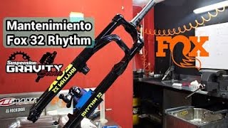 Service FOX 32 Rhythm  Mantenimiento FOX 32 Rhythm [upl. by Africah]