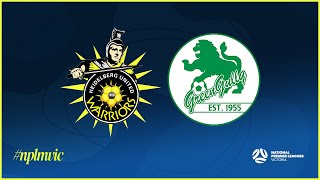 2024 NPLMVIC Round 4 Heidelberg United FC v Green Gully SC [upl. by Zachar]