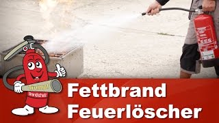 Fettbrandlöscher Fettlöscher Fettfeuerlöscher Fettbrand löschen  Vorteile amp Anleitung [upl. by Lechar]