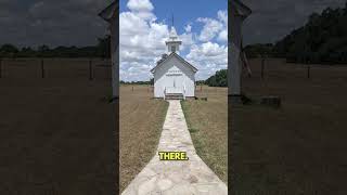 The Worlds Smallest Catholic Church Is In Texas catholic catholicchurch texas [upl. by Barty]