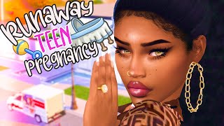 WE BOUGHT A MANSION  ENGAGED 💍 🤰🏾RUNAWAY TEEN PREGNANCY CHALLENGE 19🤰🏾  The Sims 4 LP [upl. by Fidelio]