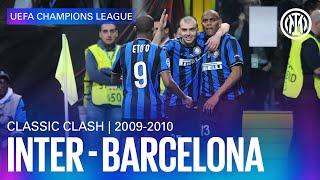 CLASSIC CLASH  INTER 31 BARCELONA 200910  HIGHLIGHTS ⚽⚫🔵 [upl. by Sells]