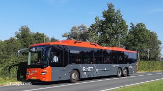 EBS Scania Bus Spijkenisse  Hellevoetsluis  Rnet Lijn 404 Trajectvideo [upl. by Deanne]