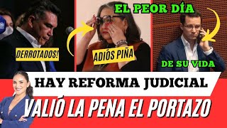 DE MADRUGADA SE APRUEBA REFORMA JUDICIAL [upl. by Mixie]