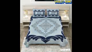 VIOLET KINGSIZE DOUBLEBED 3 PCS SET [upl. by Shannon983]