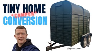 Horse Trailer Camper Conversion  Sorting the Trailer Floor [upl. by Aihsatsan]