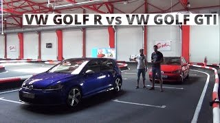 Volkswagen Golf GTI vs Volkswagen Golf R  porównanie AutoCentrumpl 123 [upl. by Jamison]