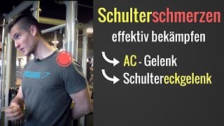 Schulterschmerzen im Schultereckgelenk  ACGelenk  Übungen amp Tipps│frompain2gain│Mischa Kotlyar [upl. by Zavala]