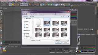 How to import images sequence in Cinema 4D [upl. by Htrag876]