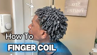 How To Do FINGER COILS in 5 Minutes [upl. by Elfrida890]