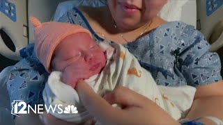 First baby born at St Joseph’s in 2024 [upl. by Nomyt]