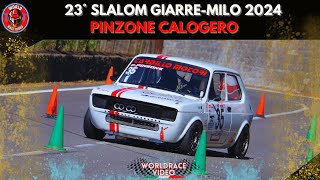 Pinzone Calogero 23° Slalom GiarreMilo 2024 [upl. by Ennayr175]