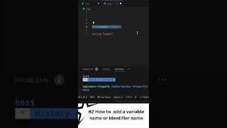 2 How to add a variable name or Identifier name python pythonmalayalam zoomixinfo [upl. by Josephina897]