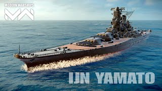 IJN YAMATO for professional user only  Modern Warships [upl. by Koal]