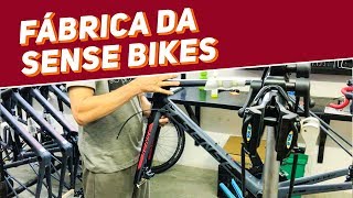 Visita na fábrica da Sense Bikes em Manaus  Revista Ride Bike [upl. by Socher]