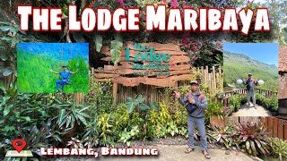 The Lodge Maribaya Lembang Bandung  Escape to Nature [upl. by Elehcin718]