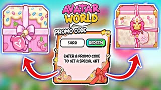 NEW PROMO CODE Avatar World Latest Code For Avatar World 2024 [upl. by Leiso]