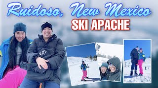 RUIDOSO NEW MEXICO TRIP 2022  SKI APACHE  FIRST SNOW EXPERIENCE [upl. by Rahel643]