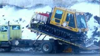 How to Drive A Snowcat [upl. by Ahdar]