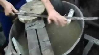 Forging a Ronin Elite Katana  Polishing  How a Samurai Sword is Forged Part 3 [upl. by Jaala146]