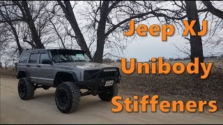 Jeep Cherokee XJ Unibody Frame Stiffeners Install  Front Section [upl. by Boleyn801]