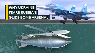 Russias retrofitted glide bombs launched out of air defences range [upl. by Giraldo860]