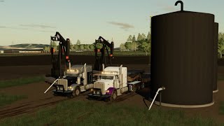 Farming Simulator 19  Oilfield Winch Truck Showcase [upl. by Ihcalam]