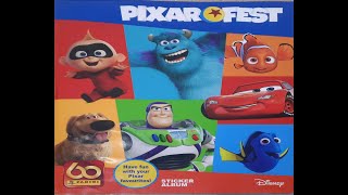 Panini 2021 COMPLETE Pixar Fest sticker album review [upl. by Vallie]