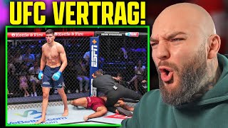 Islam Dulatov DEMOLIERT seinen Gegner amp bekommt UFC Vertrag RINGLIFE [upl. by Joletta580]