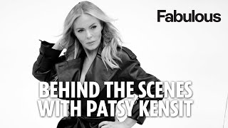 Actress and singer Patsy Kensit poses for her sexiest EVER shoot  behind the scenes at Fabulous [upl. by Bael]