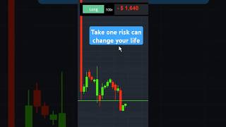 Take One Risk to Change Your Life Forever trading money success [upl. by Ahsiuqel]