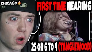 HIP HOP FANS FIRST TIME HEARING Chicago  25 or 6 to 4 LIVE AT TANGLEWOOD  GENUINE REACTION [upl. by Burrow]