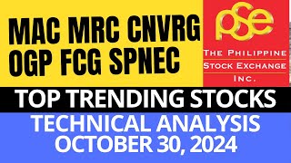 MAC  MRC  CNVRG  OGP  FCG  SPNEC  PSE TECHNICAL ANALYSIS [upl. by Singleton972]