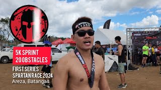 Spartan Race Philippines 2024 5K Sprint 20 Obstacles  Open Category [upl. by Hirz]