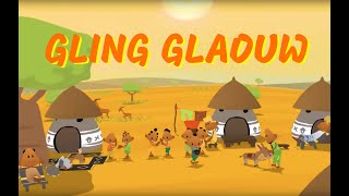 Gling Glaouw  Comptine africaine pour les enfants avec paroles [upl. by Yentihw]