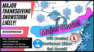 MAJOR NortheastMidwest Snowstorm Likely [upl. by Male]