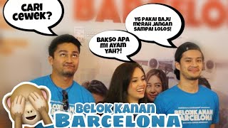 Keseruan DEVA MAHENRA Promo Film Belok Kanan Barcelona 04 [upl. by Aiasi]