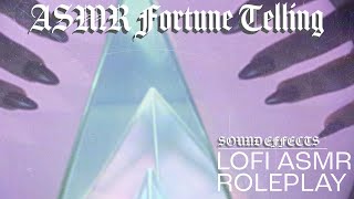 Fortune Telling Roleplay Tapping ASMR with Glowing Pyramid amp Globe  Lofi VHS Aesthetic for Sleep [upl. by Kattie753]