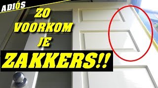 GA GEEN DEUR SCHILDEREN VOORDAT JE DEZE VIDEO HEBT GEZIEN  deur schilderen zonder zakkers [upl. by Godwin]