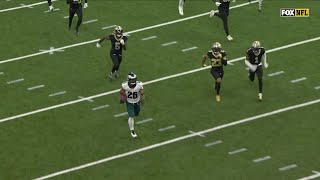 Saquon say gone Barkley races past Saints for 65yard TD [upl. by Wren]