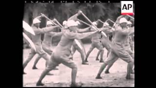 Manchurian sword drill  1929 [upl. by Aurora306]