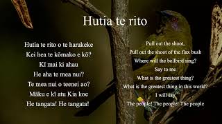 Hutia Te Rito [upl. by Lotty]