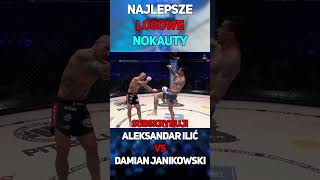 Najlepsze Losowe Nokauty  Ilić VS Janikowski shorts famemma cloutmma mma ilić janikowski [upl. by Layap]