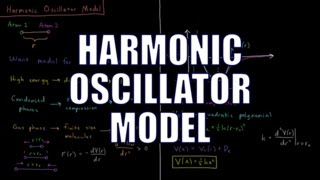 Quantum Chemistry 51  Harmonic Oscillator Model [upl. by Bruner]