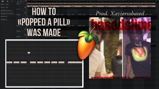 100 ACCURATE How to “Popped A Pill” by Osamason amp Xaviersobased Was Made [upl. by Grof]