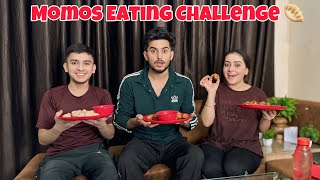 10 Seconds Momos Eating Challenge Gone Wrong🤣 [upl. by Adlaremse]