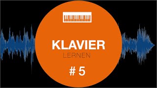 Klavier Lernen 5 Kadenzen [upl. by Comethuauc]