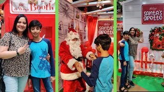 Santas Grotto at Hamleys  Fun Christmas Event  Mat and Ladle Vlogs [upl. by Aileme218]