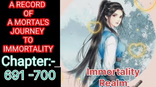 A Record of A Mortals Journey To Immortality । Imm Realm । Story of Han Li। Hindi । Ch 691700 [upl. by Fabien]