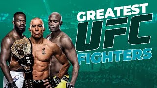 Top 5 Greatest UFC Fighters Of All Time [upl. by Nylakcaj]